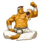 Artwork Goro Daimon KOF 2002
