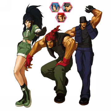 Ikari Warriors Team The King of Fighters 2002
