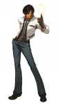 Artwork Kyo Kusanagi KOF 2002