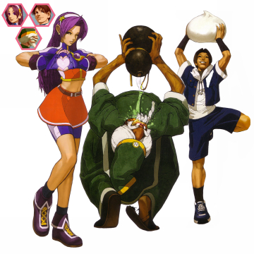 Psycho Soldier Team The King of Fighters 2002