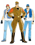 Artwork Ikari Warriors Team KOF 94