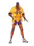 Artwork Lucky Glauber KOF 94