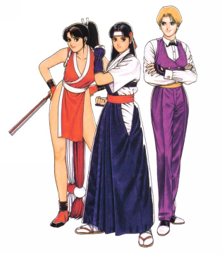 New Women Fighters Team The King of Fighters '96