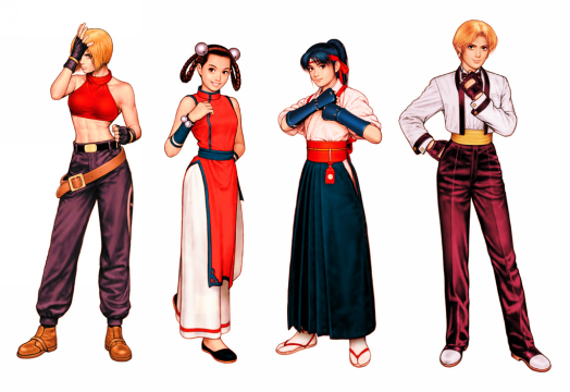 Women Fighters Team The King of Fighters '99
