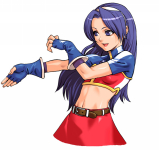 Artwork Athena Asamiya KOF Neowave