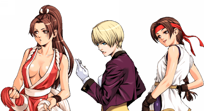 Women Fighters Team The King of Fighters Neowave