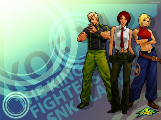 Agent Team de KOF XI: Vanessa, Ramón, Blue Mary