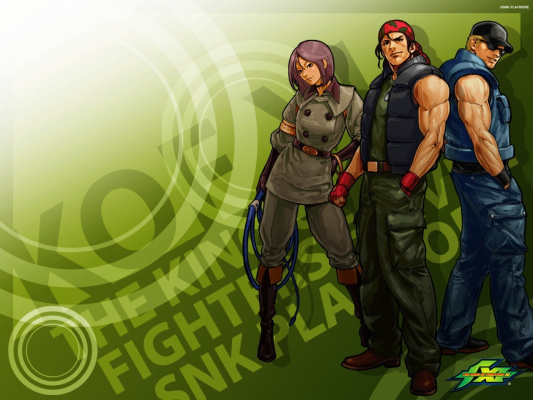 Ikari Warriors Team de KOF XI: Ralf Jones, Clark Still, Whip