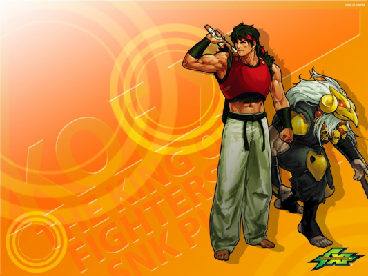 Syo Hayate y Jazu KOF XI