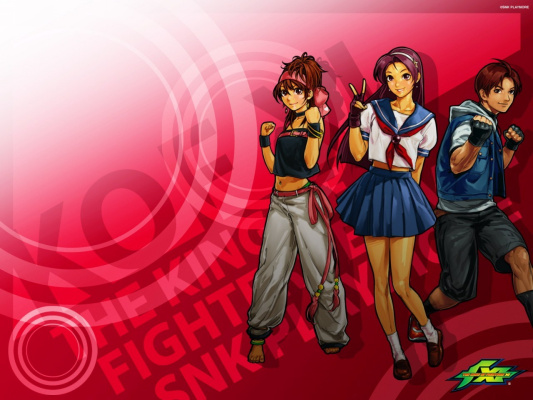 Neo Psycho Soldiers Team de KOF XI: Athena Asamiya, Sie Kensou, Momoko