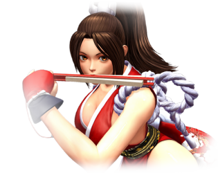 Retrato Mai Shiranui KOF XIV
