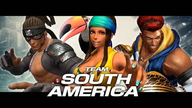 Artwork South America Team The King of Fighters XIV