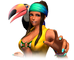 Retrato Zarina KOF XIV