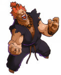 Akuma Marvel Super Heroes VS Street Fighter