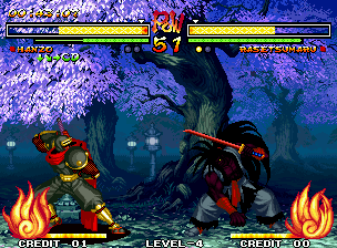 Pantallazo Samurai Shodown V