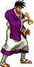 Sprite Houoh con arma Ninja Master's