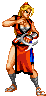 Sprite Natsume con arma Ninja Master's