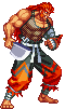 Sprite Raiga con arma Ninja Master's