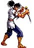 Sprite Sasuke con arma Ninja Master's