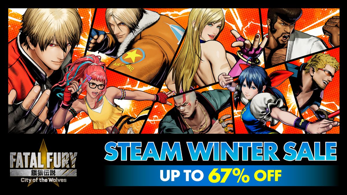 Steam Winter Sale Fatal Fury: City of the Wolves