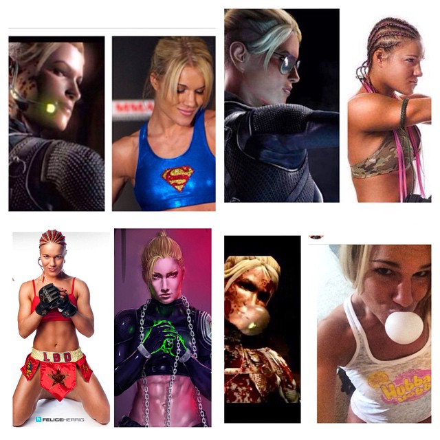 Felice Herrige Casie Cage Mortal Kombat X
