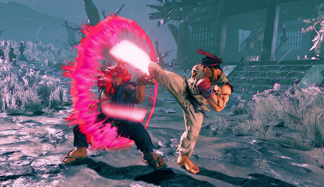 V-Skill Akuma Rakan Street Fighter V