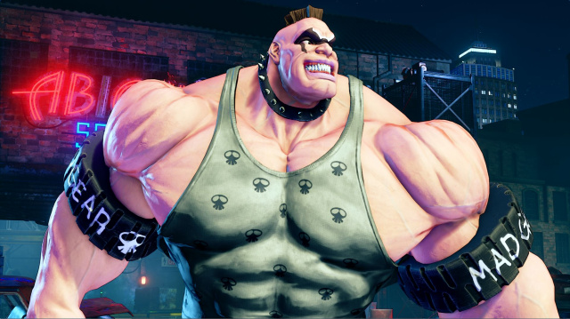 Anuncio Abigail Street Fighter V