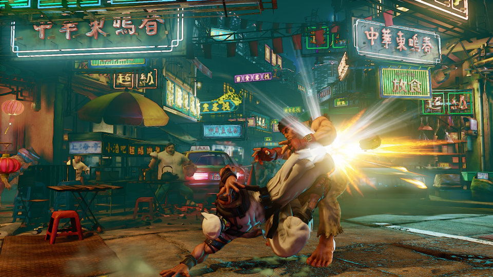 Rolling Assault V-Skill Rashid Street Fighter V