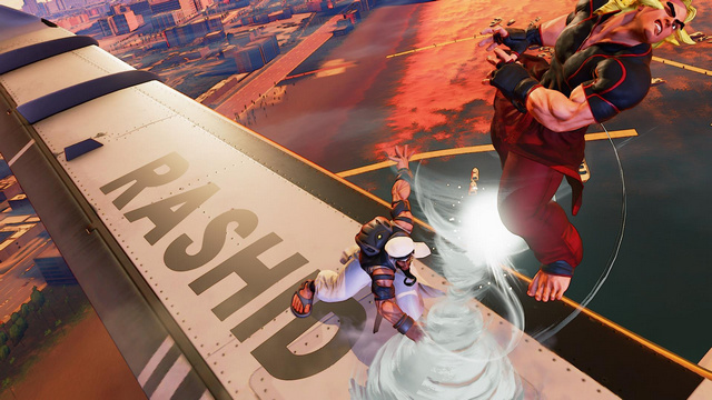 Escenario Skies of Honor Street Fighter V
