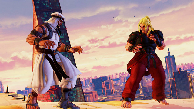 Escenario Skies of Honor Street Fighter V
