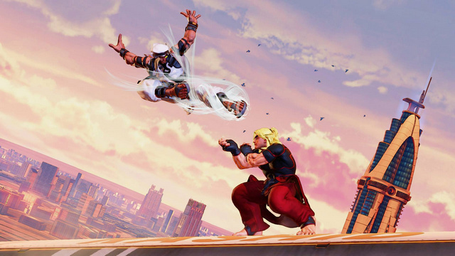 Escenario Skies of Honor Street Fighter V