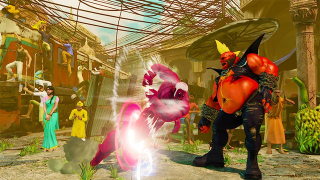 V-Skill Urien Metallic Aura Street Fighter V