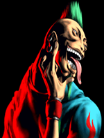 Retrato Busuzima The -Chameleon- Bloody Roar 3