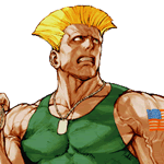 Retrato Guile CAPCOM VS. SNK PRO