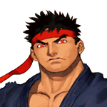 Retrato Evil Ryu CVS Pro