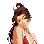 Retrato Mai Shiranui The King of Fighters 2000