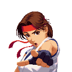 Retrato Yuri Sakazaki The King of Fighters 2000