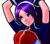 Retrato Athena Asamiya The King of Fighters 2002 UM