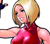 Retrato Blue Mary The King of Fighters 2002 UM