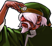 Retrato Chin Gentsai The King of Fighters 2002 UM