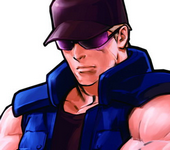 Retrato Clark Still The King of Fighters 2002 UM