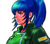 Retrato Leona Heidern The King of Fighters 2002 UM