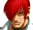Retrato Iori Yagami The King of Fighters 2002