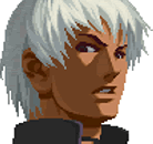 Retrato K' The King of Fighters 2002