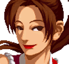 Retrato Mai Shiranui The King of Fighters 2002