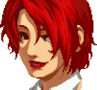 Retrato Vanessa The King of Fighters 2002