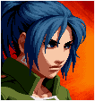 Retrato Leona Heidern The King of Fighters 2003