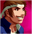 Retrato Shingo Yabuki The King of Fighters 2003