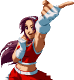 Retrato victoria Athena Asamiya KOF 2003