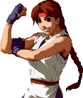 Retrato victoria Yuri Sakazaki KOF 2003